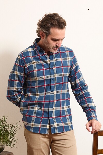 Foto Camisa Xadrez Canyon Flannel