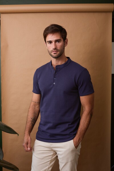 Foto Camiseta Classic Henley