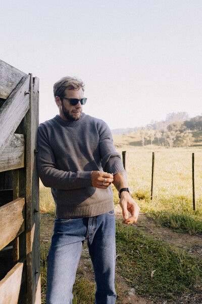 Foto Tricô Gola Redonda Foundation