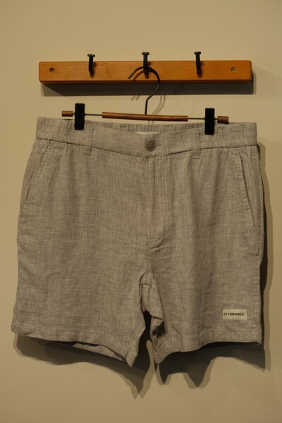 Foto Shorts Linho Clássico