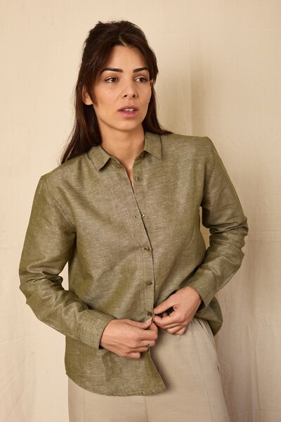 Foto Camisa Linen Ease