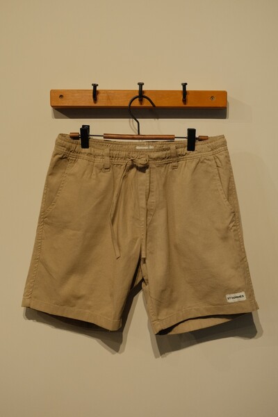 Foto Shorts Sarja Washed Relaxed