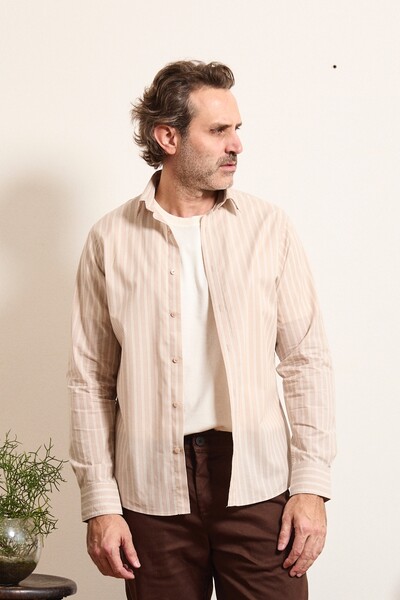 Foto Camisa Listrada Sierra