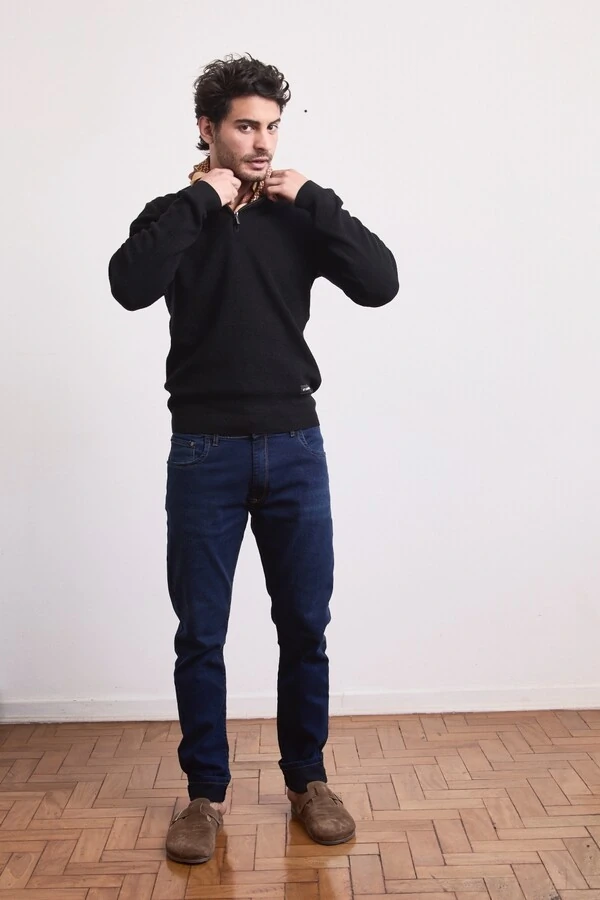 Calça Jeans Slim Dark Blue