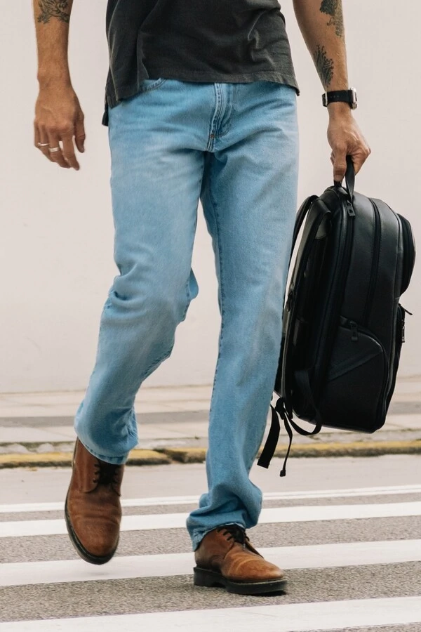 Calça Jeans Classic Straight Washed