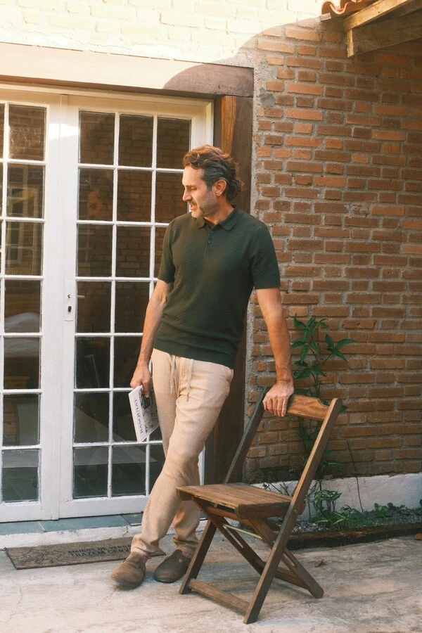 Polo Tricô Astor Texturizado