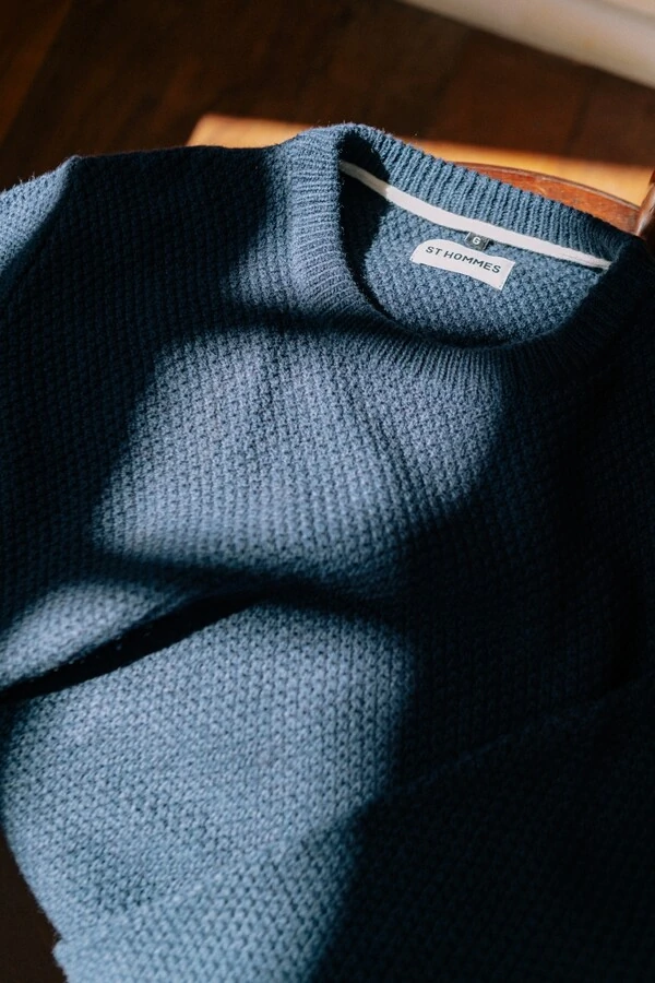 Tricô Gola Redonda Seafarer