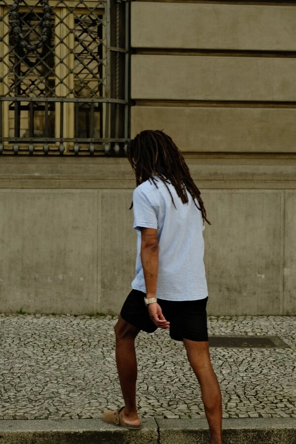 Shorts Alfaiataria Sarja