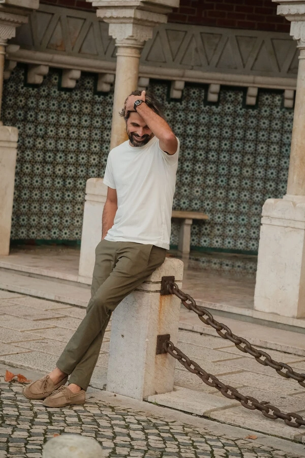 Calça Chino Sarja ElastIc Motion