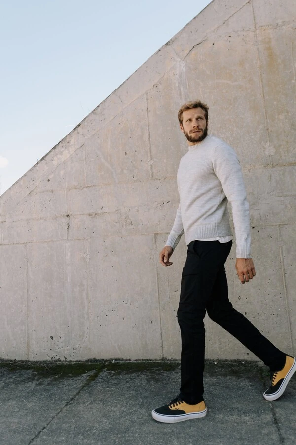 Tricô Gola Redonda Foundation