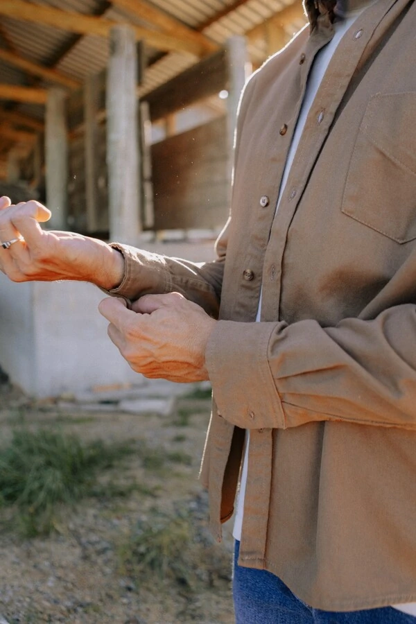 Camisa em Sarja Pesada Utility