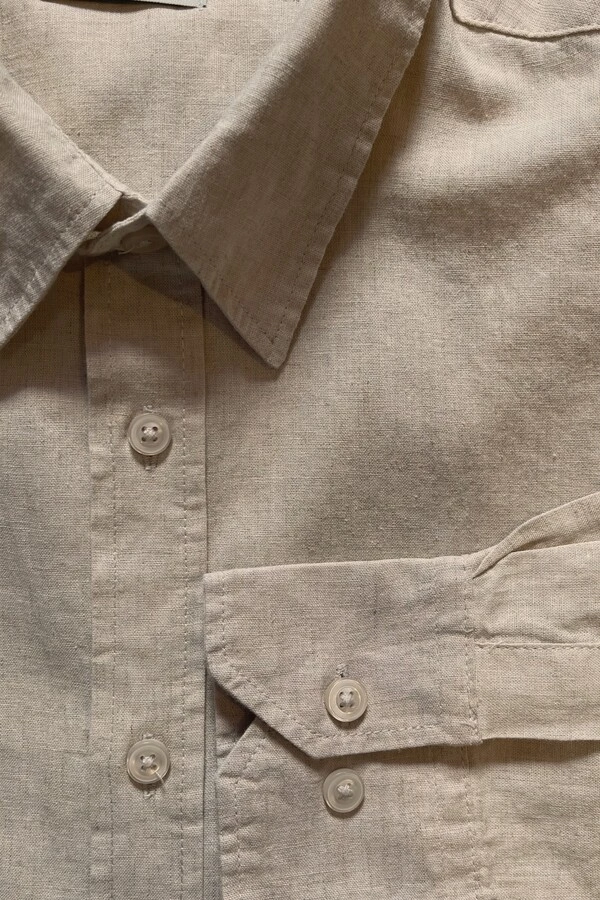 Camisa Passage em Linho Natural
