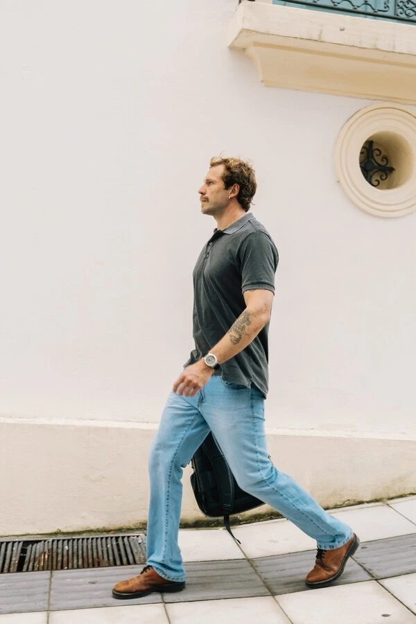 Calça Jeans Classic Straight Washed
