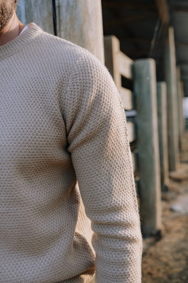 Tricô Gola Redonda Seafarer