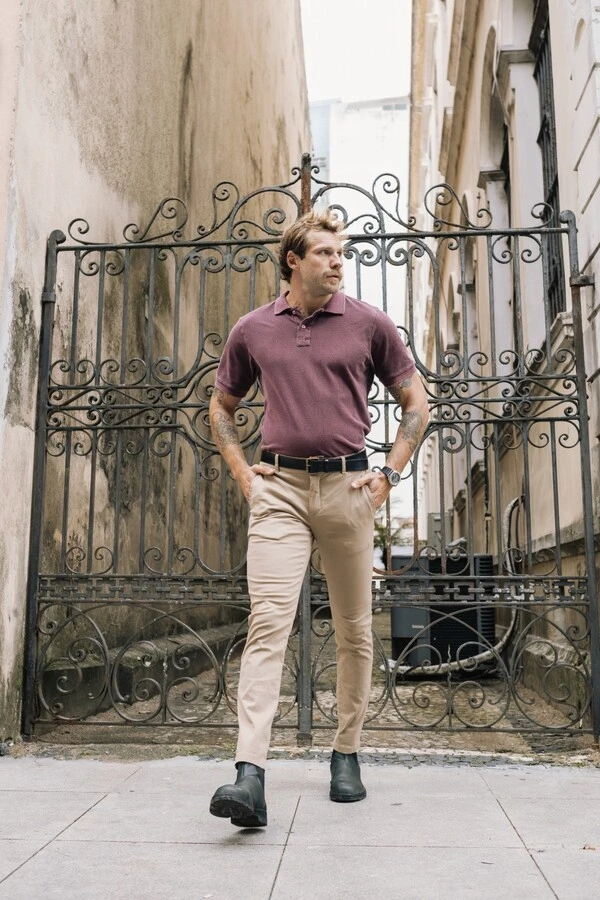 Polo Clássica Piquet Vintage