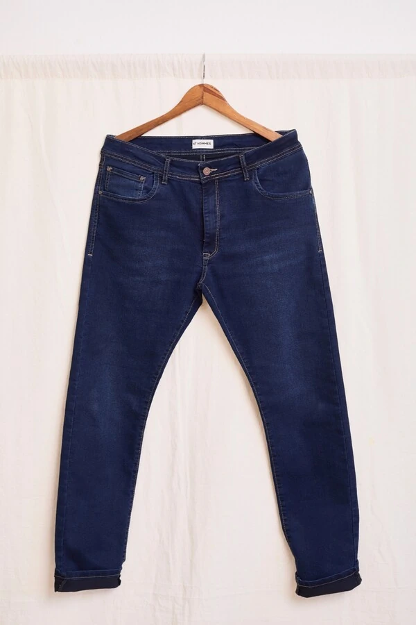 Calça Jeans Slim Dark Blue