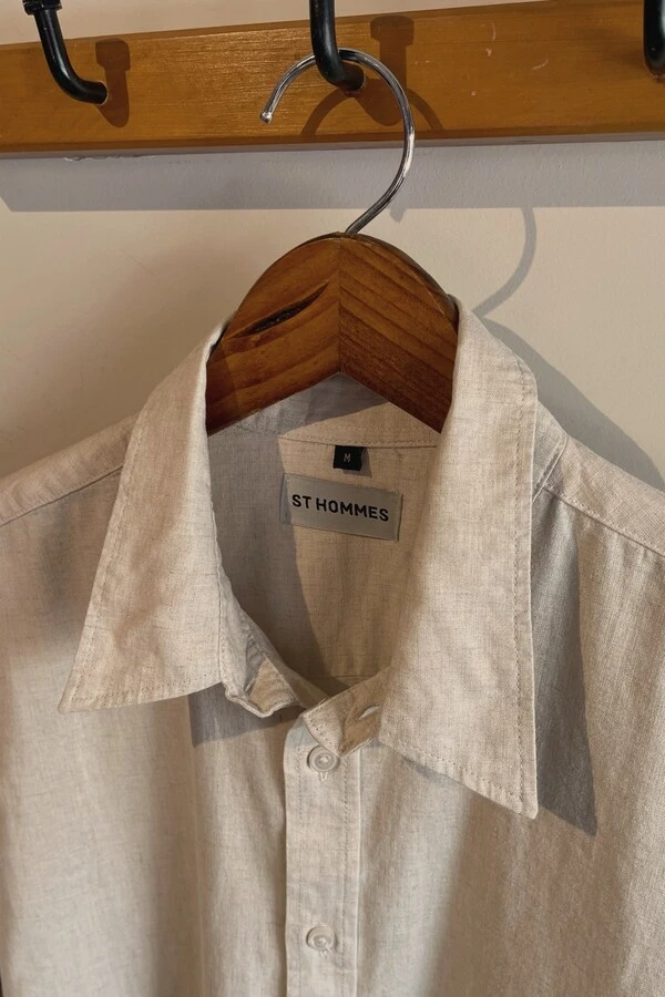 Camisa Passage em Linho Natural