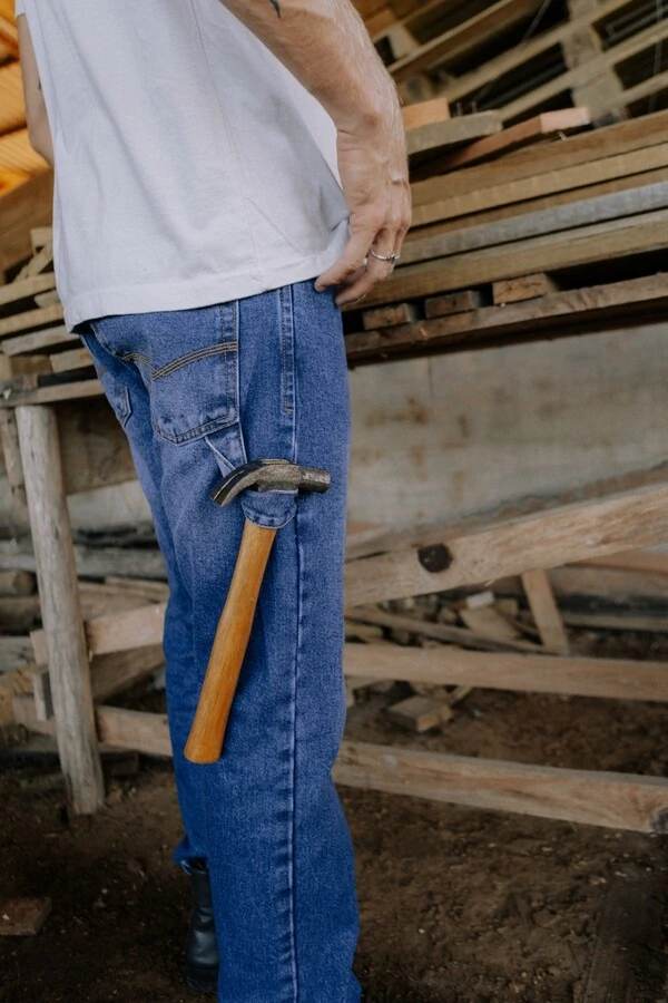 Calça Jeans Reta Carpenter