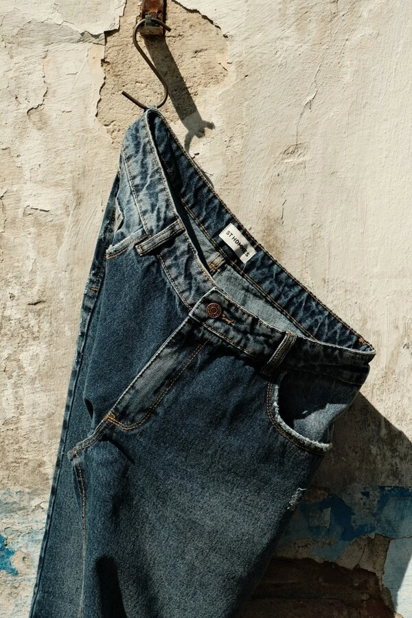 Calça Jeans Reta Worn