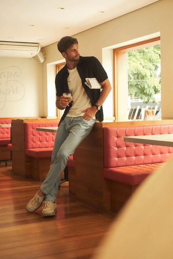 Camisa Polo Tricô Studio