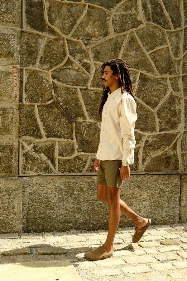 Shorts Alfaiataria Sarja