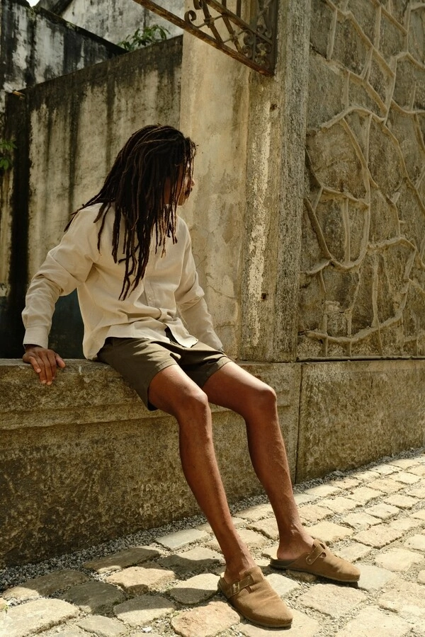 Shorts Alfaiataria Sarja