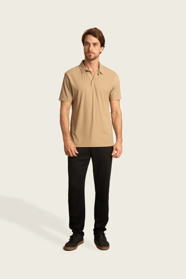 Polo Poliamida Piquet Techwear