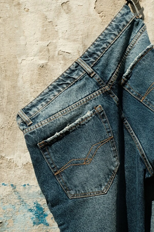Calça Jeans Reta Worn