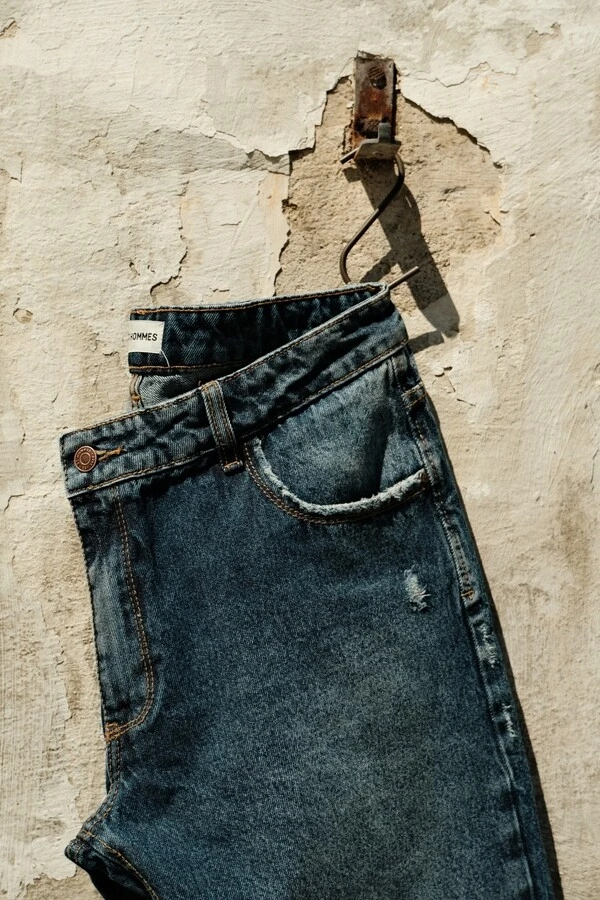 Calça Jeans Reta Worn