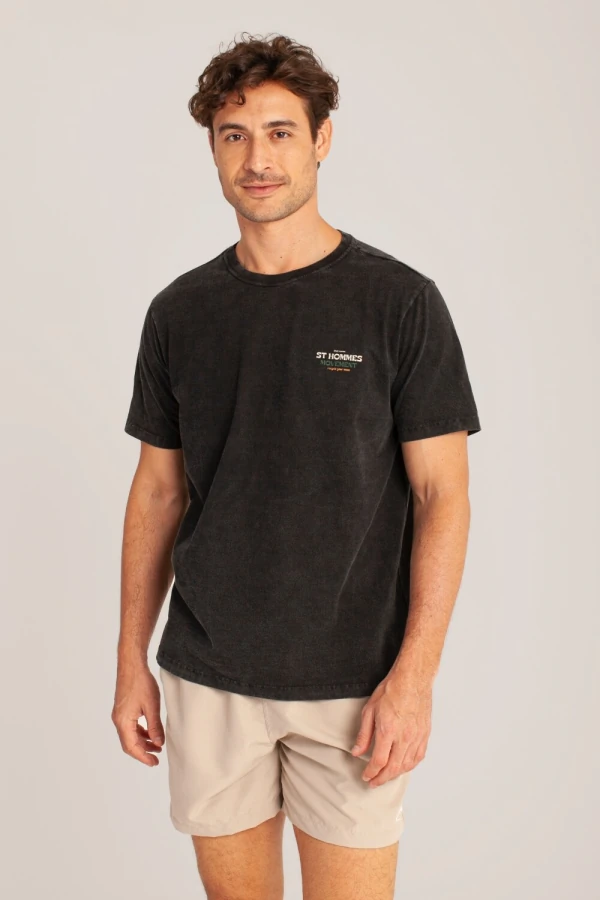 Camiseta Preta Vintage Authentic