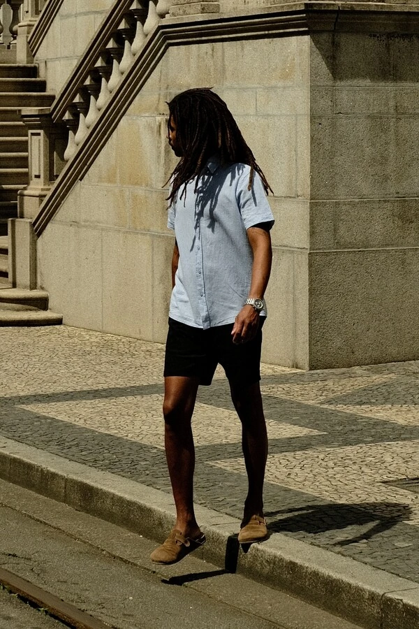 Shorts Alfaiataria Sarja