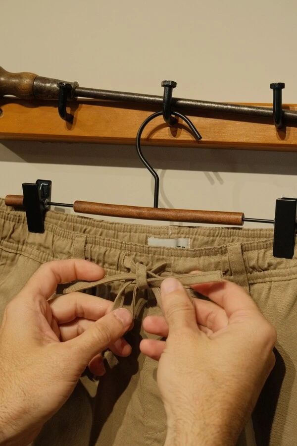 Shorts Sarja Washed Relaxed