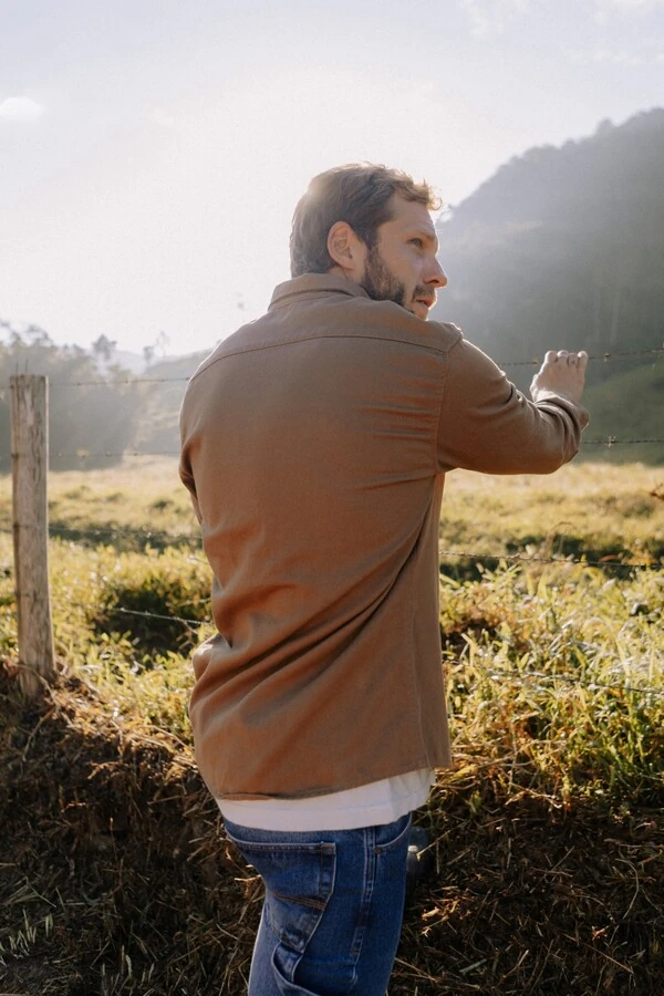 Camisa em Sarja Pesada Utility