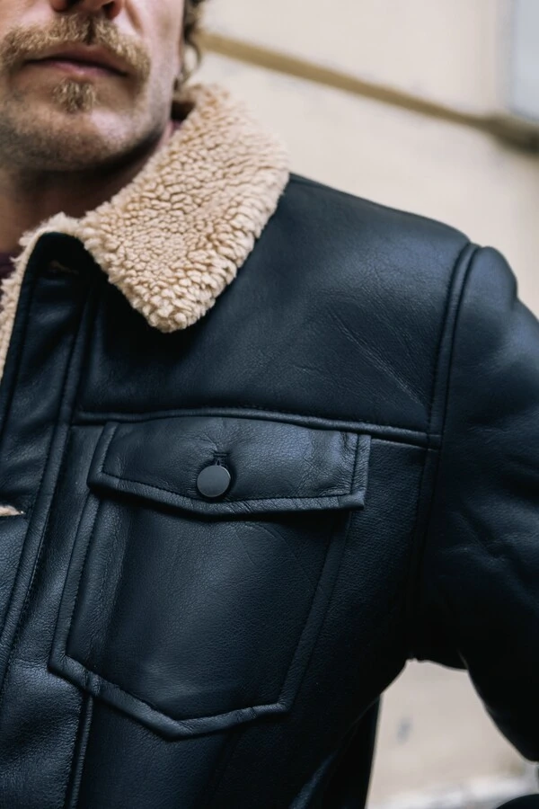 Jaqueta Trucker Forrada Cold Layer