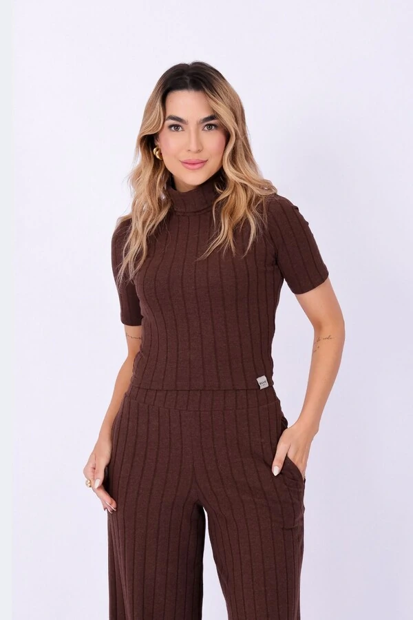 Riukiu 11063 blusinha canelada