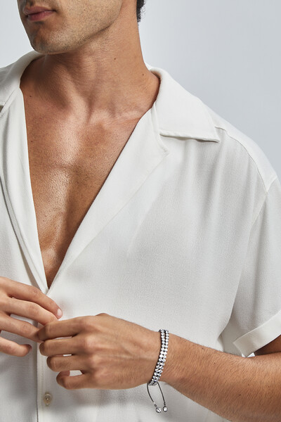 FotoCamisa Vital Ampla com Gola Dupla em Viscose