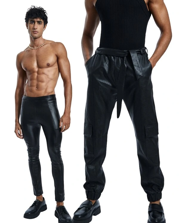 Conjunto Leather — Dois Ícones, Um Só Impacto