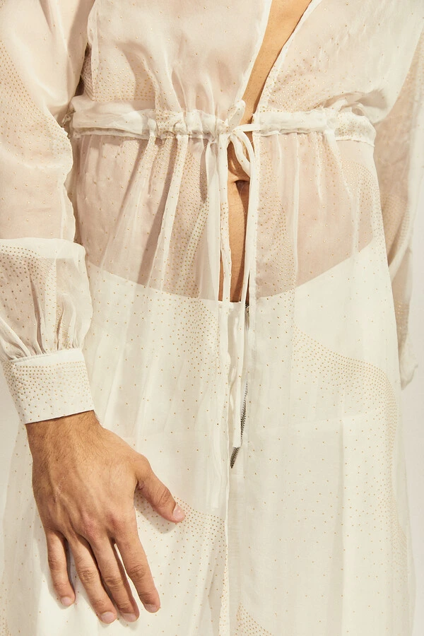Chemise Ondas Maré em Chiffon