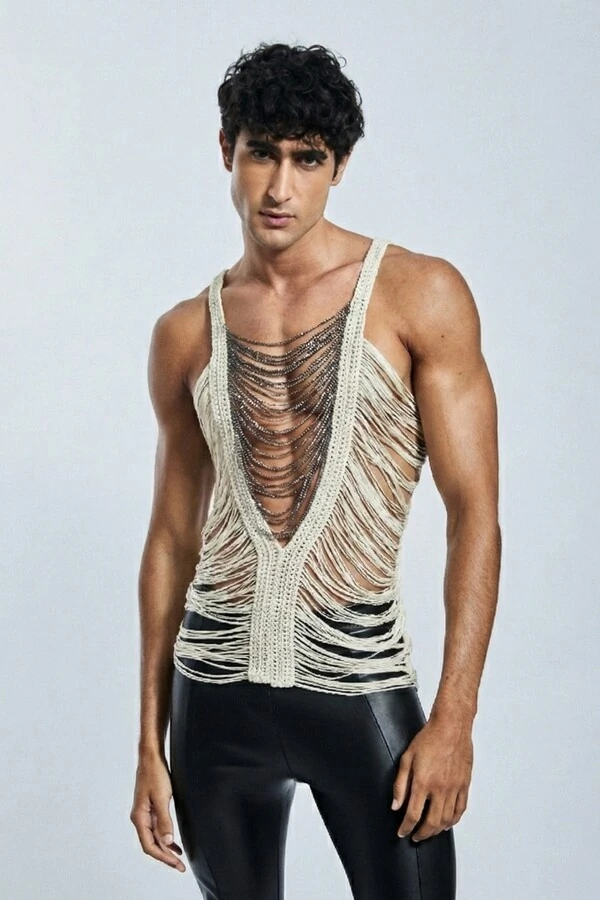 Regata Slim com Correntes