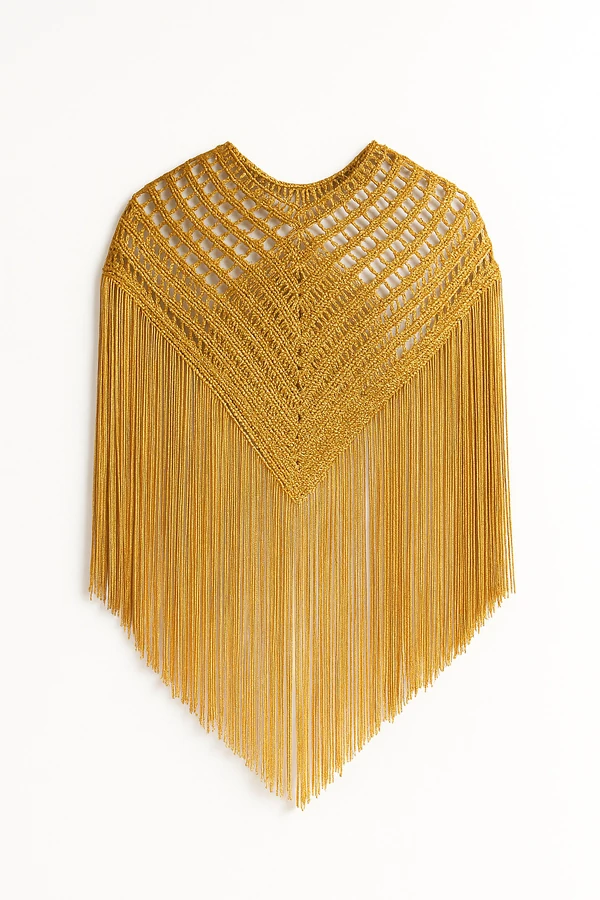 Maxi Top em Crochet Bordado