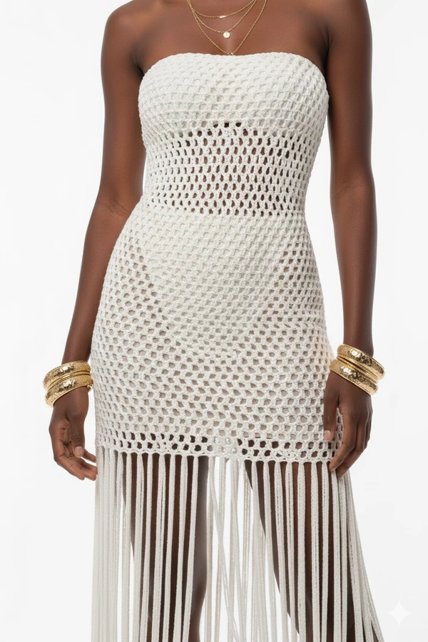 Vestido Hestia em Crochet