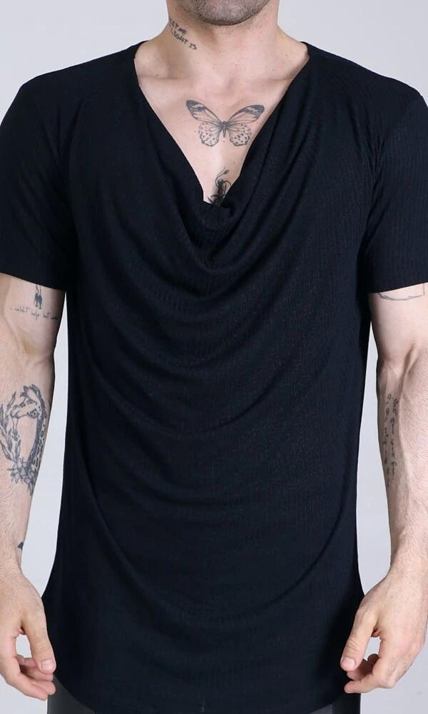 Camiseta Morfeu Decote Drapeado