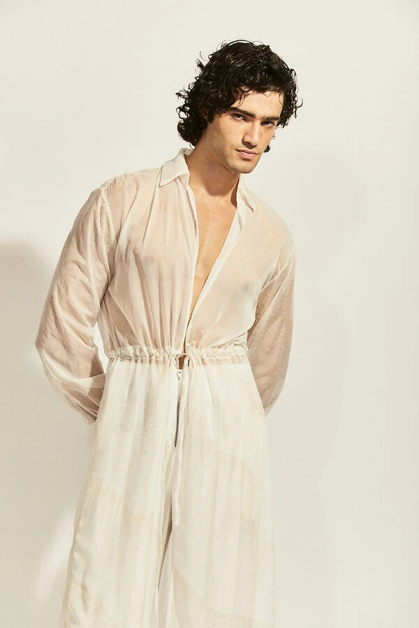 Chemise Ondas Maré em Chiffon