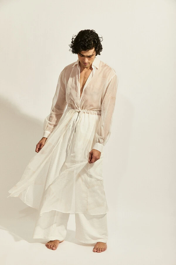Chemise Ondas Maré em Chiffon
