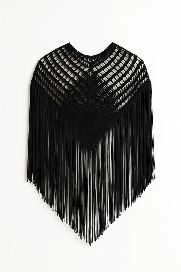 Maxi Top em Crochet Bordado