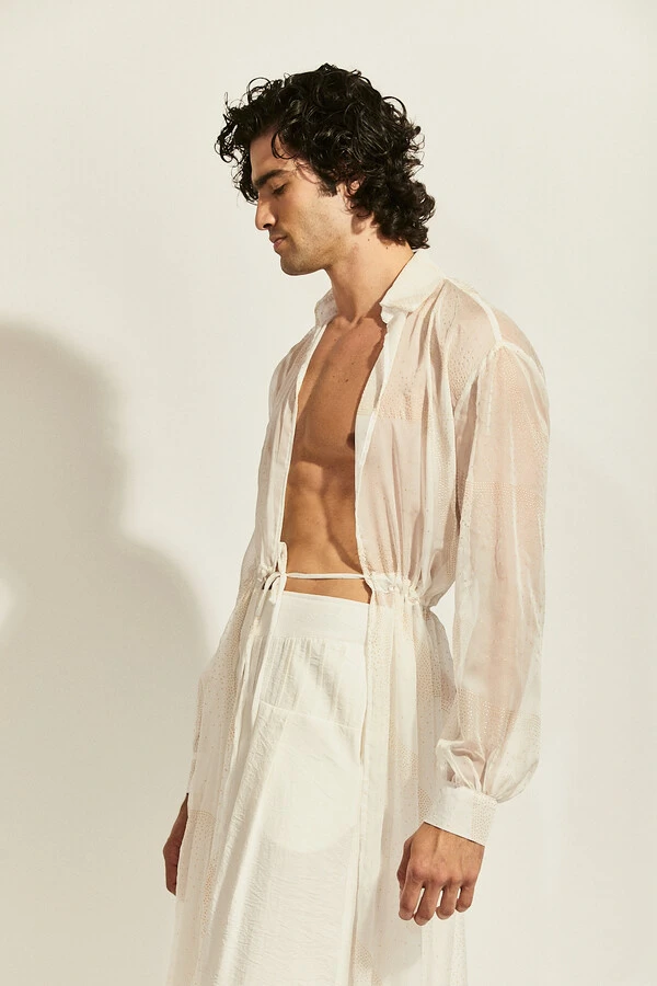 Chemise Ondas Maré em Chiffon