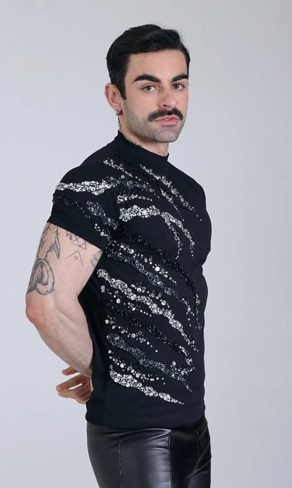 Camiseta Tigre Bordada