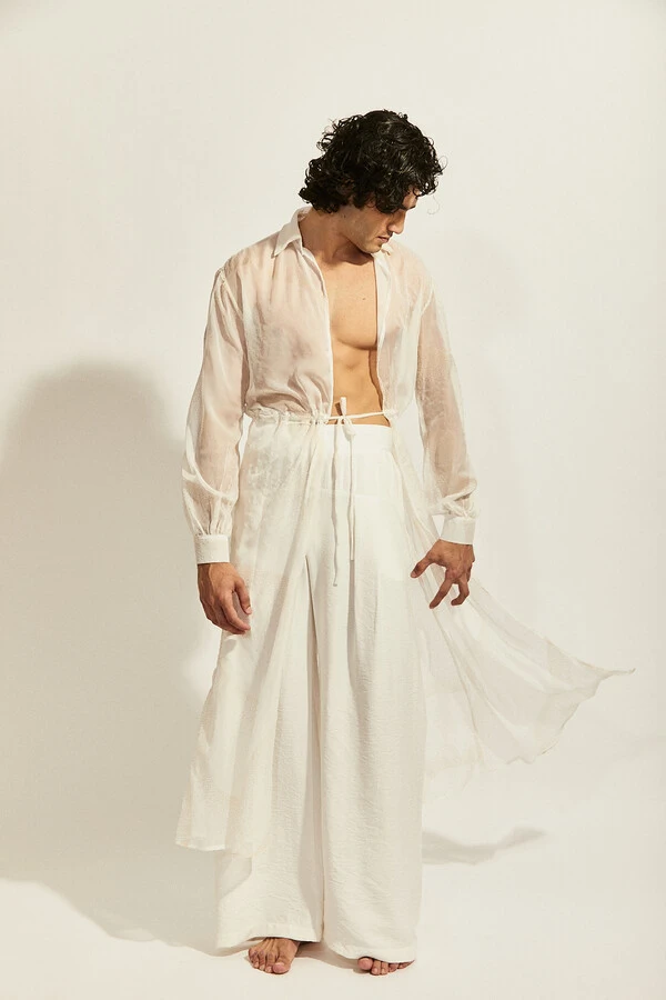 Chemise Ondas Maré em Chiffon