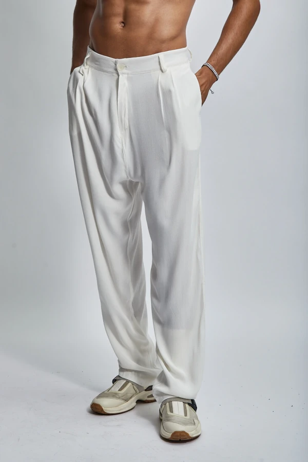 Calça Vital em Alfaiataria de Viscose