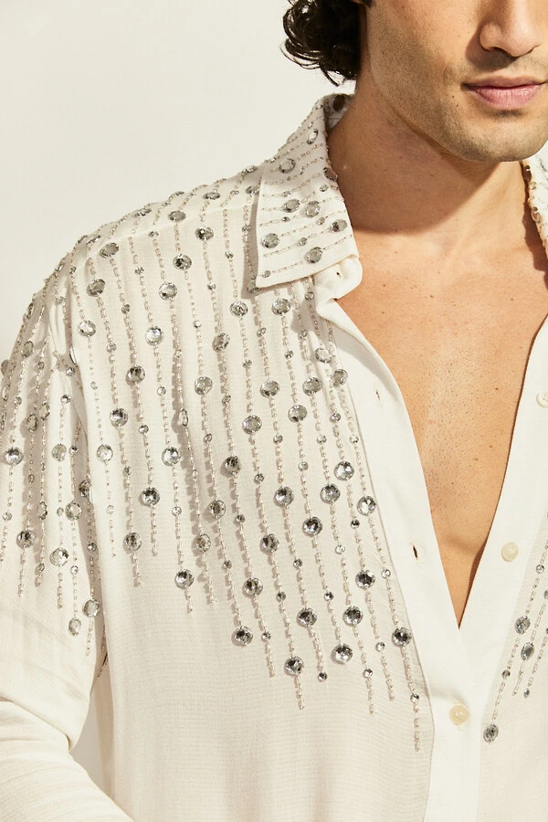 Camisa Sereno Maré Bordada